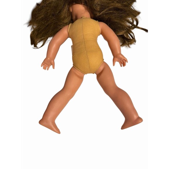 Gotz Puppe Doll 18” Exclusively for Pottery Barn Kids Cloth Body Brown Hair/Eyes - Picture 10 of 13